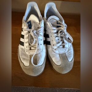 Adidas White and Gray Sneakers